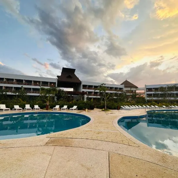 Hotel Mundo Maya Edzná, hotel em Nohyaxché