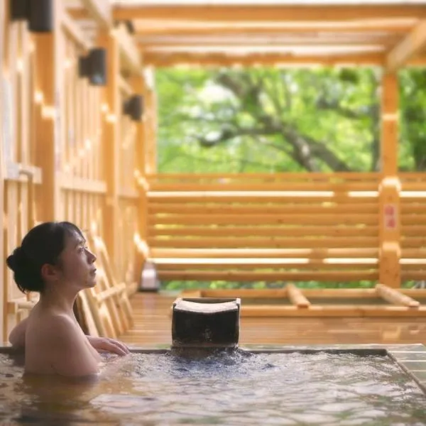 厳美渓温泉いつくし園, hotel v destinaci Itsukushi