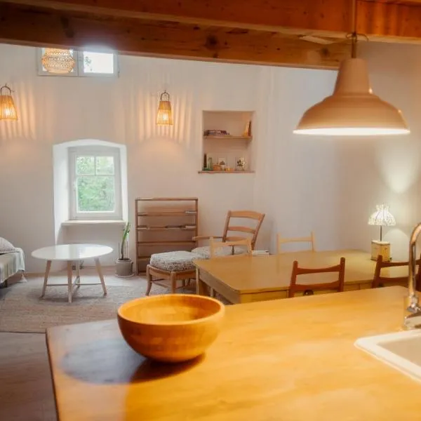 Studio et loft dans les Vans, centre historique, Ardèche, Cévennes Parc Régional, viešbutis mieste Le Vanas