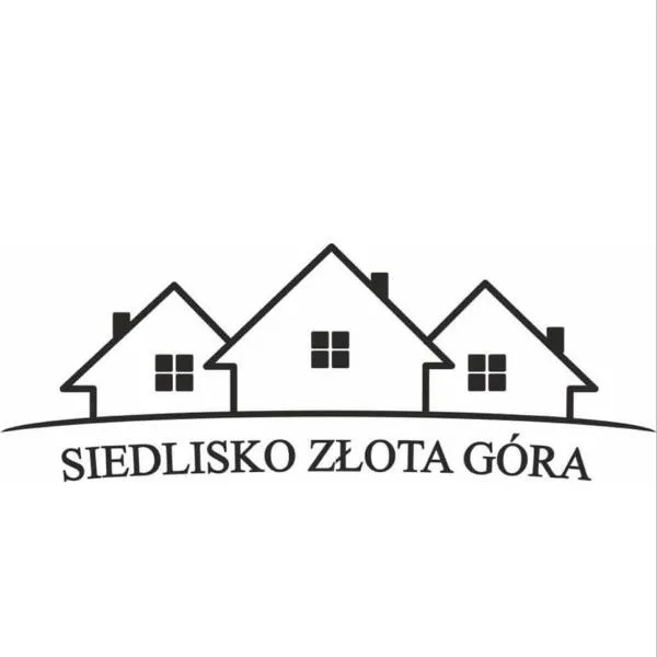 Siedlisko Złota Góra domki całoroczne na Kaszubach, hotel v destinaci Brodnica