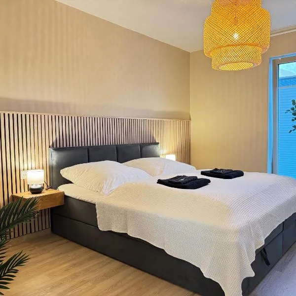 LIGHTPLACE • Design • Boxspring • Balkon • 2 Smart TV •Innenstadt, hotel v destinaci Braunschweig