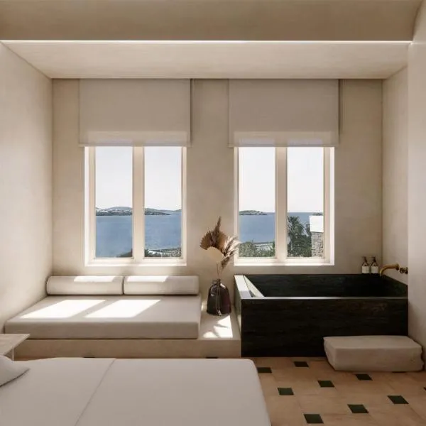 AG town suites, hotel in Megali Ammos
