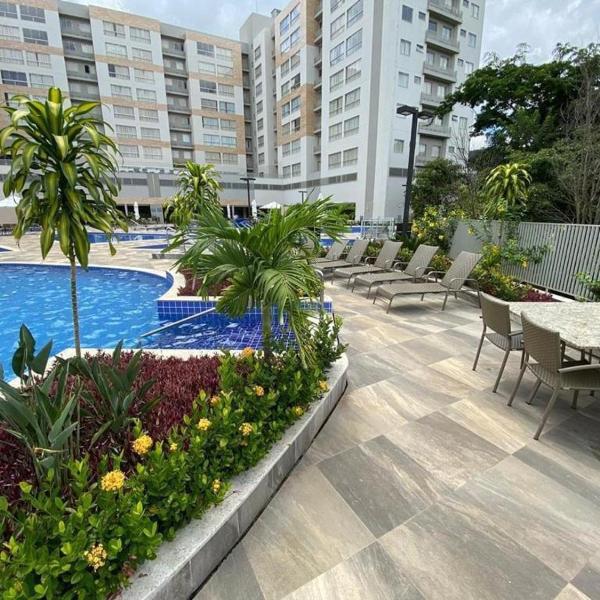 Park Veredas Flat 605 com acesso ao Rio - Fantástico! - Foto 4