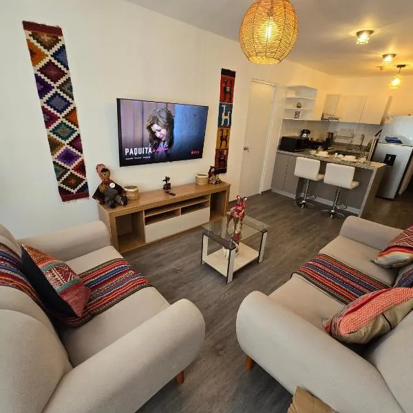 Acogedor Departamento en Cusco, Ideal para Familias y Amigos, Equipado y Céntrico, hotel v destinaci Cuzco