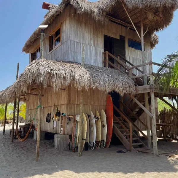 Hostal Onahu Chacahua, hotel in Guayabas