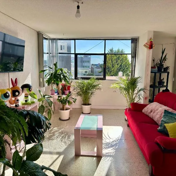 Departamento céntrico compartido, hotel v destinaci Pachuca de Soto
