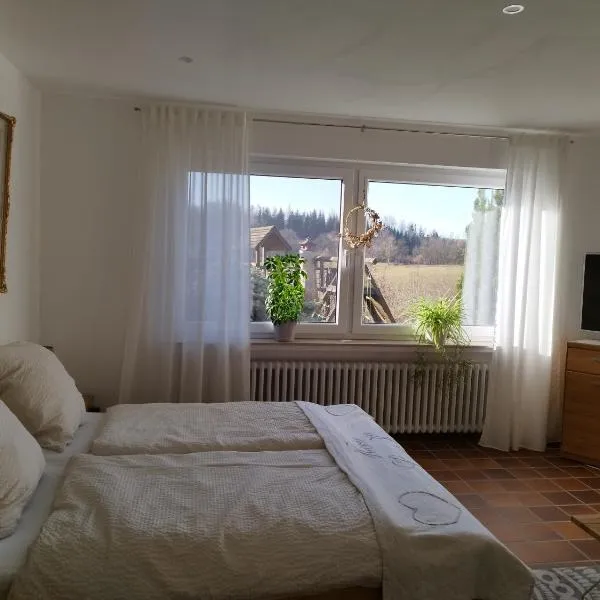 Moderne Ferienwohnung mit privatem Eingang - ROSA, hotel in Kalletal