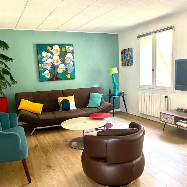 Au Cœur des Vignes, hotel v destinácii Malleval