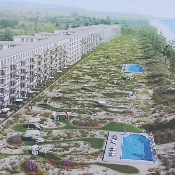 Prora Solitaire Apartment mit Meerblick Block 2, hotel v destinaci Binz