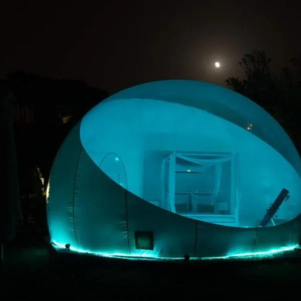 Burbujas Astronómicas Albarari Coruña, hotel v destinaci Oleiros