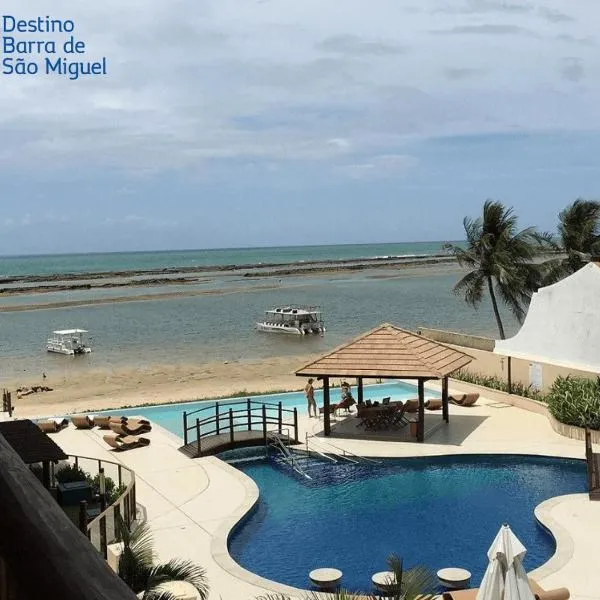 Conforto à Beira-Mar no Condomínio Barra Bali - Destino 327, hotel v destinaci Barra de São Miguel