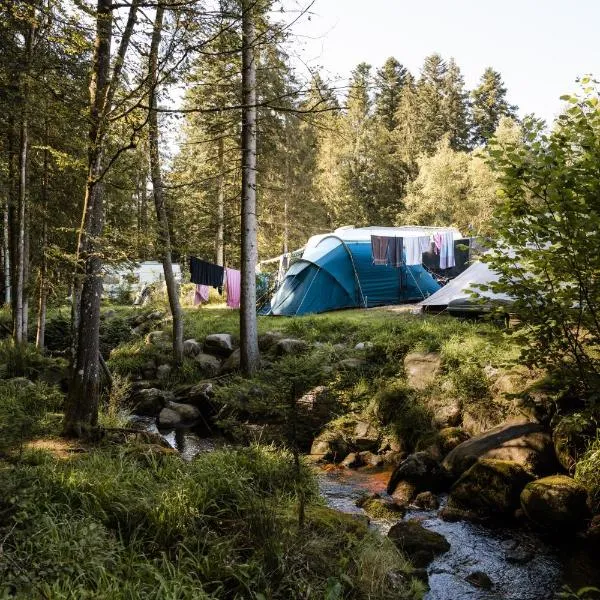 Flower Camping La Sténiole, hótel í Granges-sur-Vologne