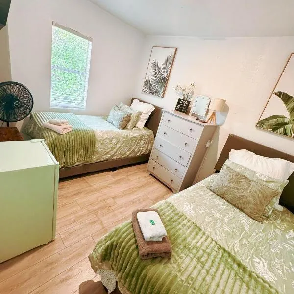 Viesnīca Deluxe Room in best location Miami in a 2 Bedrooms Unit - Parking, Laundry and Luggage Storage Maiami