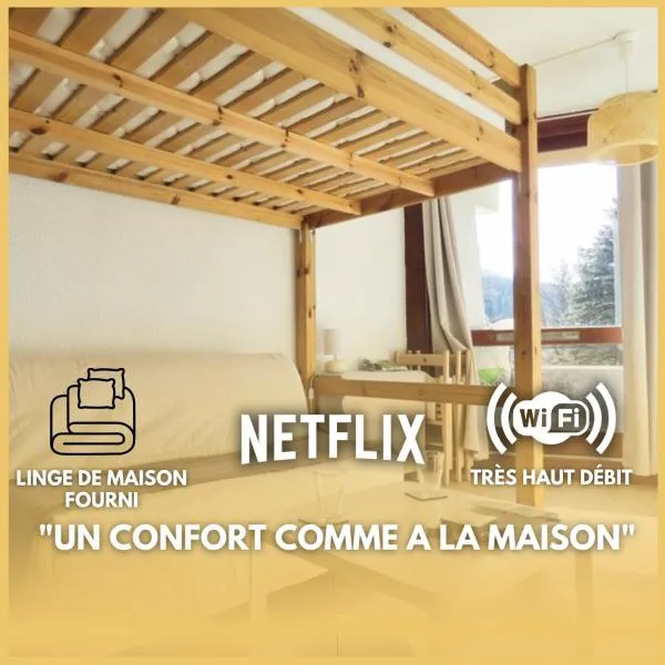 Studio au pied des piste avec linge de maison fourni - Cote 2000, hotel v destinaci Villard-de-Lans