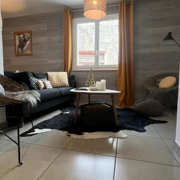 Jaune Génépi - 4 personnes - 49m2 et 17m2 terrasse, hotel in Valloire