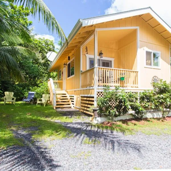 Oceanfront Cottage Near the Kalapana Lava Flows, hotel v destinaci Kehena