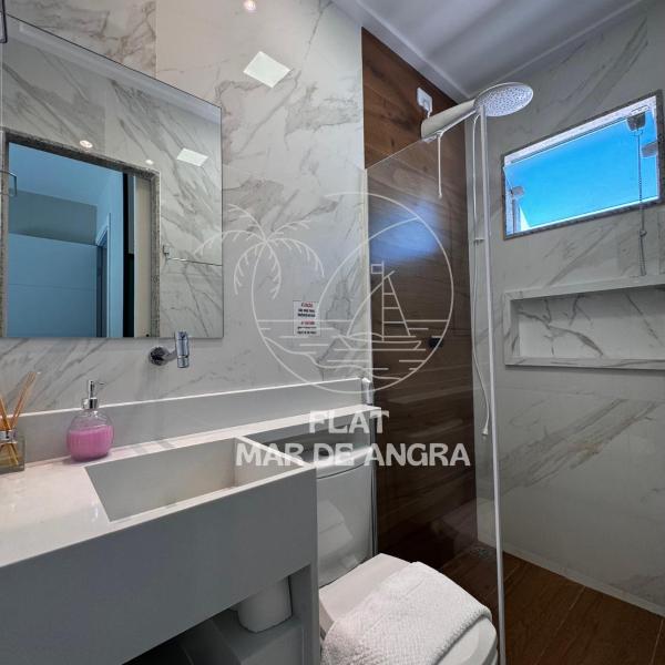 Flat Mar de Angra - Praia Grande - 2 Suítes com cobertura Duplex - Foto 3