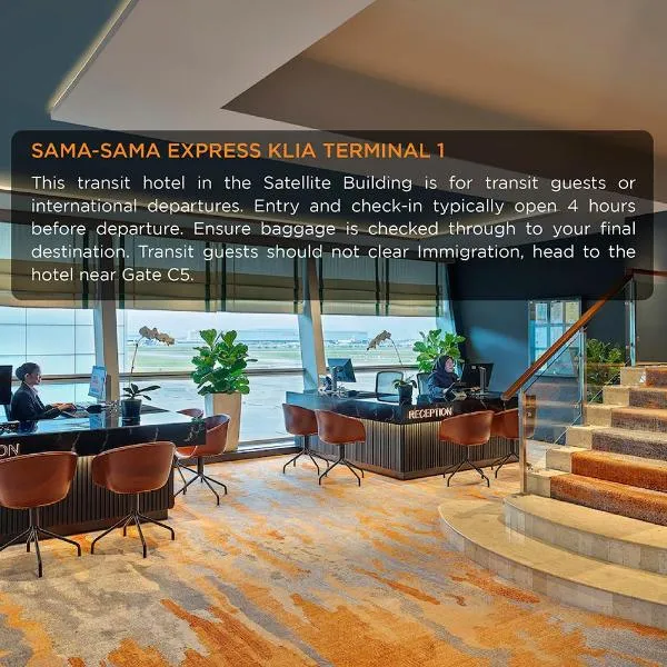 Sama-Sama Express KLIA Terminal 1 - Airside Transit Hotel、セパンのホテル
