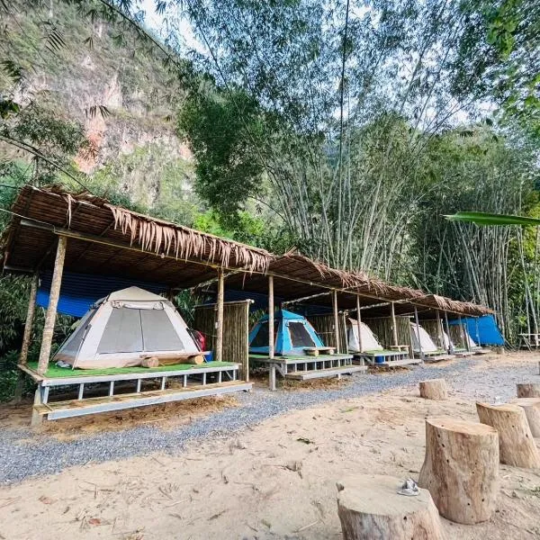 Khaosok Mysterious Restaurant and Camp ร้านลึกลับริมคลอง, hotel in Khao Sok National Park