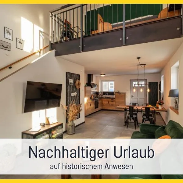 RamosHansenHof Fewo Hofglück 4Pers mit Hund, hotel v destinaci Steinberg