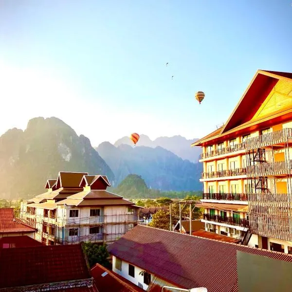 Vang Vieng Ruby Backpackers Hostel, hotel in Vang Vieng