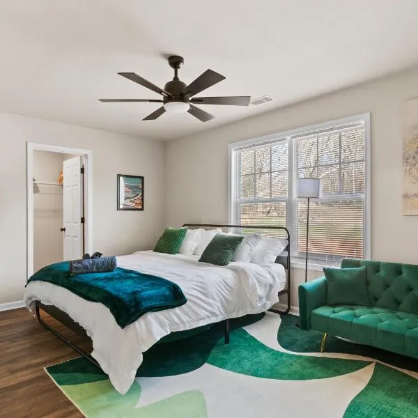 Cozy & Spacious, 2 King Beds, Near UGA & Downtown, hotel u gradu Atins