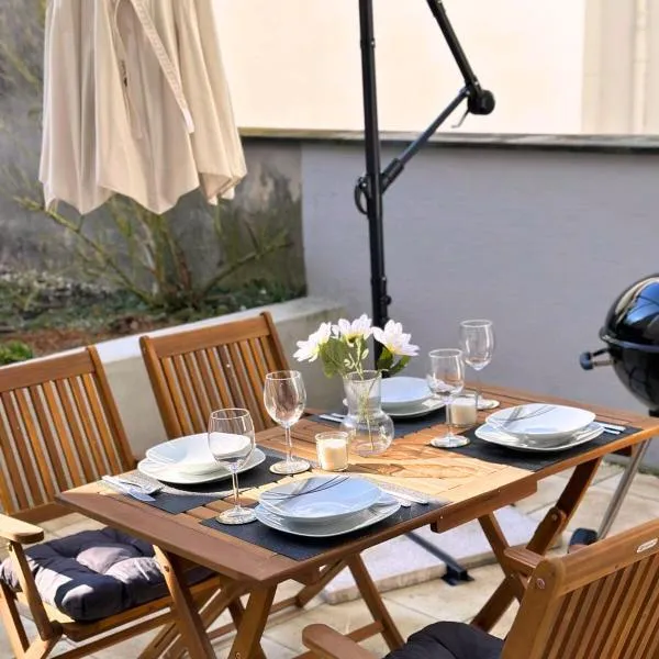 MOLA Apartments-Stilvolle Altstadtwohnung- Seilersee-5 Personen-Terrasse-Grill-Gratis WLAN, hotel sa Iserlohn