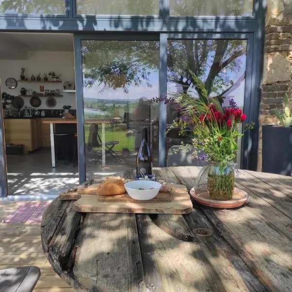 Chambre spacieuse Le clos des vignes, hotell sihtkohas Chavanay