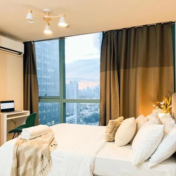 Prime 1br Condo Infront Grand Hyatt BGC #oursw20d1、マニラのホテル