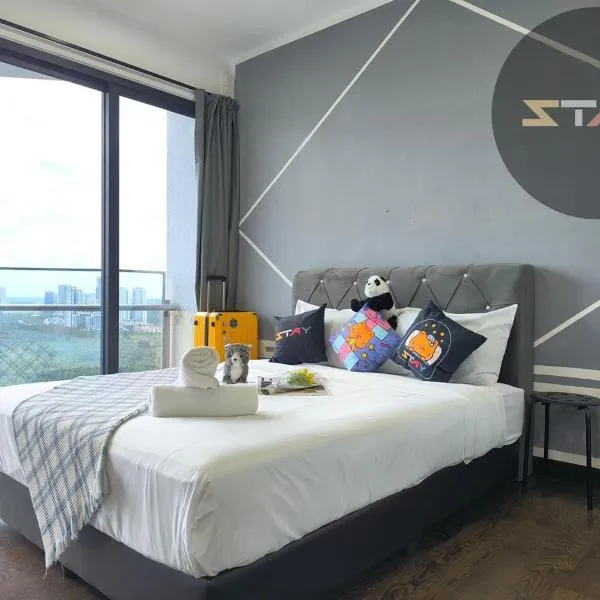 Almas 2Pax Cozy Serene Grey Puteri Harbour BySTAY, hotel v destinaci Iskandar Puteri