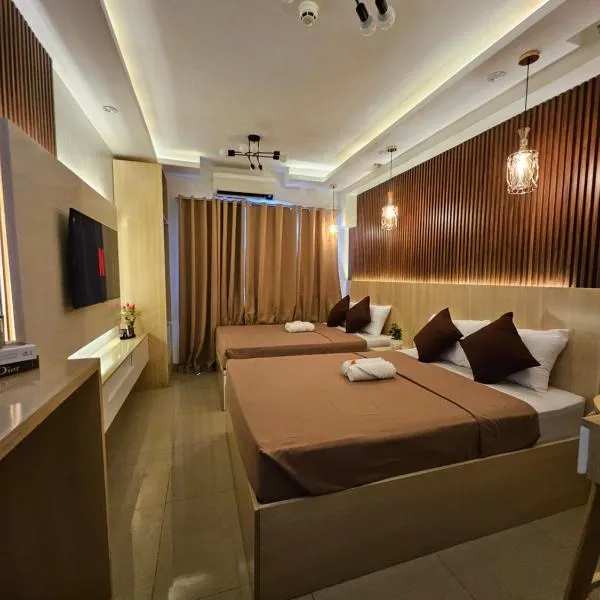 Soleil Suite 10 mins to SM Moa, Pasay - 2 beds, hotel in Manila