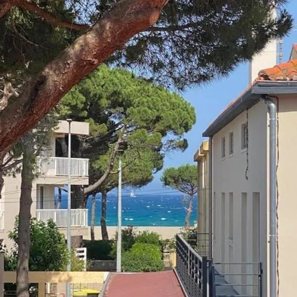 F3 classé meublé tourisme "GITES DE FRANCE" à 80 metres de la plage, hotel v destinaci Argelès-sur-Mer