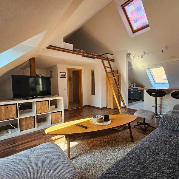 FeWo Wittig am Kulturbahnhof, hotel v destinaci Leisnig