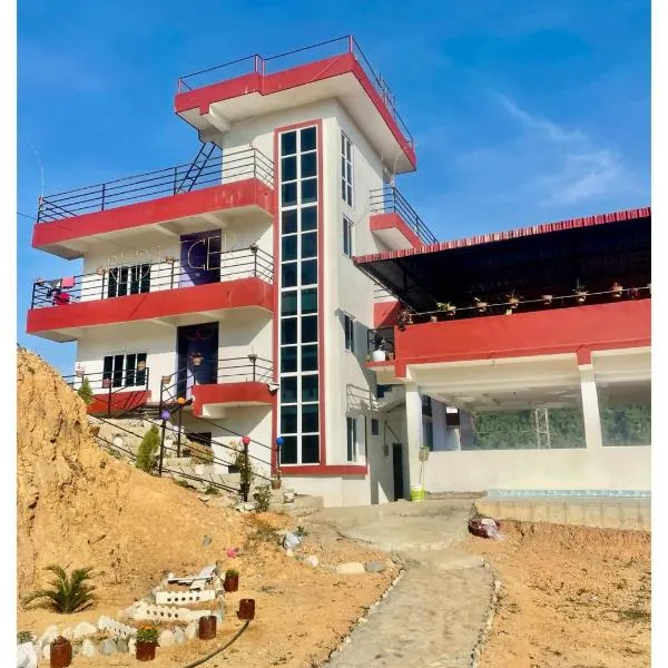 Red Tiger Resort、Heṭauḍāのホテル