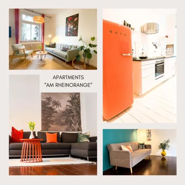 Apartments "Am Rheinorange", Netflix & Prime, hotel in Duisburg