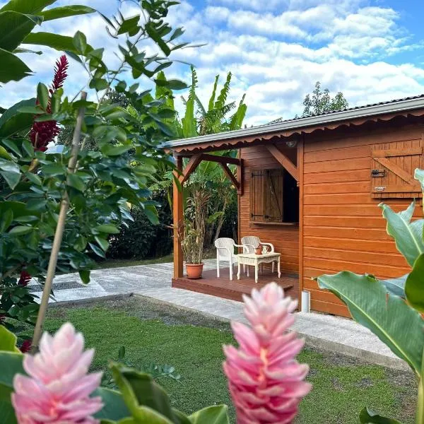 Charmante maison en bois, hotel in Capesterre-Belle-Eau