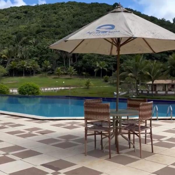 Famila 6 banheiro quartos climatizados no águas da serra - Foto 4