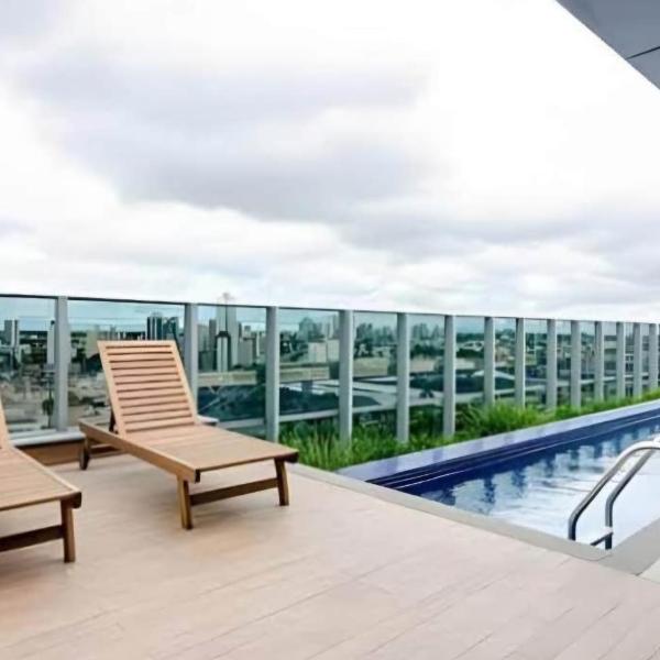 Studio completo com piscina e garagem próx Jd Botânico - Foto 3