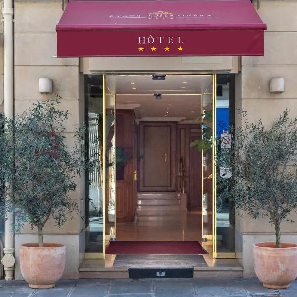 Hotel Etats Unis Opera、パリのホテル