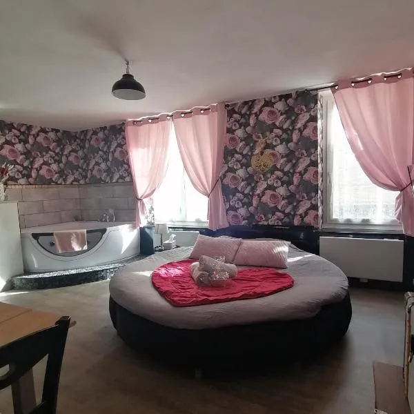 L'atelier des rêves, balnéo, lit rond, centre-ville – hotel w mieście Lunéville