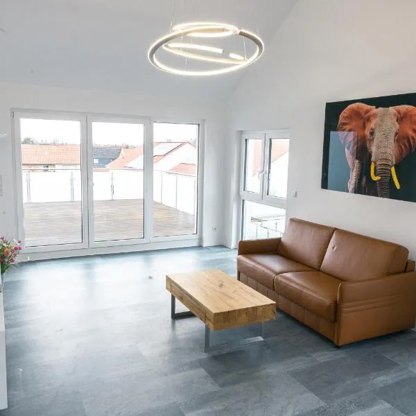Penthouse elegance Great view, hotel v destinaci Lengede