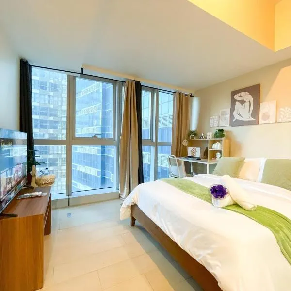 Premium BGC 1BR Near Grand Hyatt #upt119h、マニラのホテル