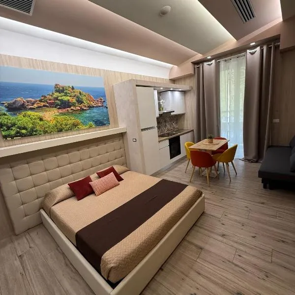 Th Luxury Rooms & Apartment、ジャルディーニ・ナクソスのホテル