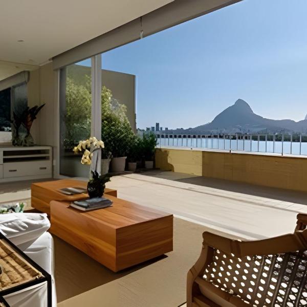 Cobertura Linear Lagoa Rodrigo de Freitas vista espetacular