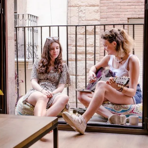 イタカ ホステル（Itaca Hostel）、バルセロナのホテル