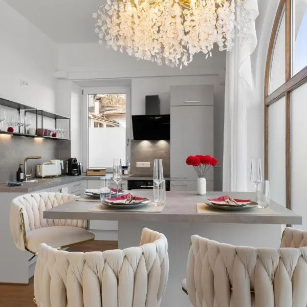 Boutique-Apartment Liebelei Miesbach, zentral, Terrasse, Parkplatz, hotel v destinaci Miesbach