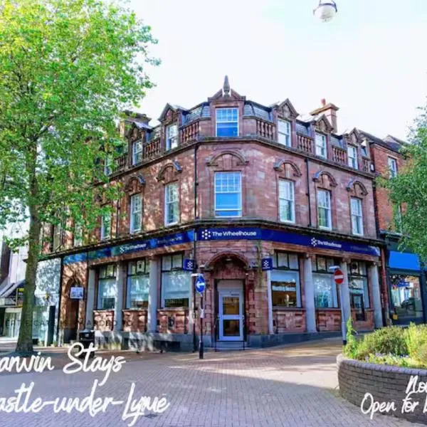 Darwin Stays - Service Accommodation in Newcastle under Lyme City Centre, ξενοδοχείο σε Newcastle under Lyme