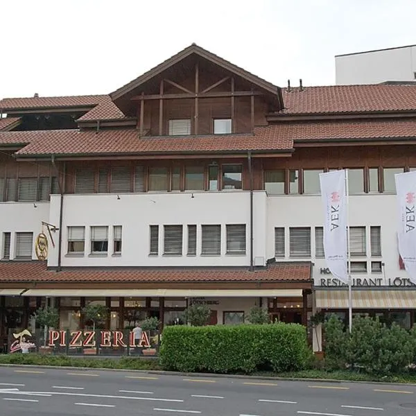 Hotel Lötschberg、シュピーツのホテル