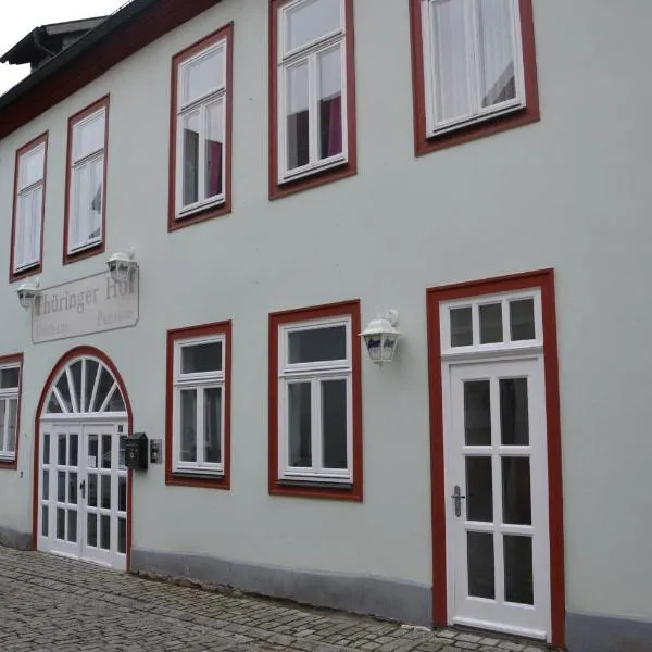 Pension Thüringer Hof Hildburghausen, hotel v destinaci Hildburghausen