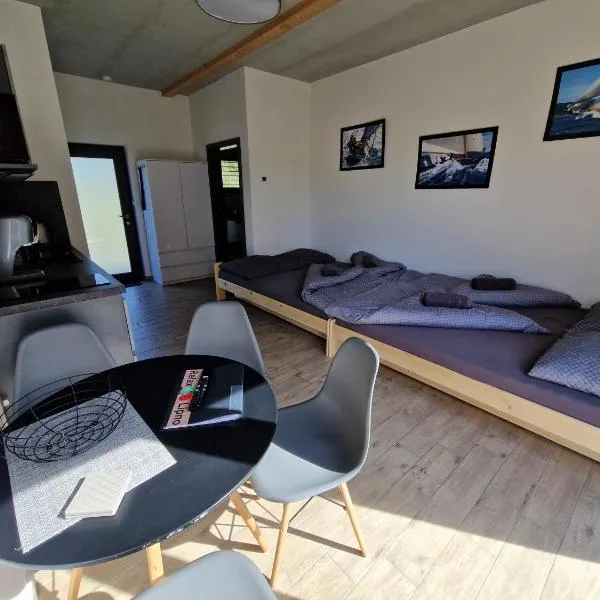 Moderní byt v Relax Vila Lipno u pláže Windy Point, Hotel in Černá v Pošumaví